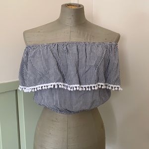 Striped peasant crop